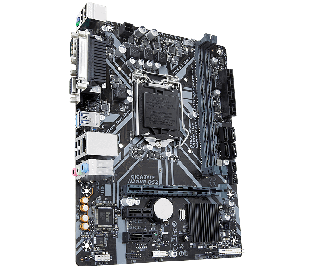 Gigabyte H310M DS2 - Motherboard Specifications On MotherboardDB